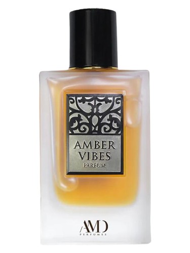 Frasco de Amber Vibes, de AMD Perfumes