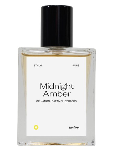 Frasco de Midnight Amber, de Sniph