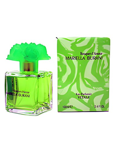 Frasco de Bouquet d'Amour Vitale, de Mariella Burani