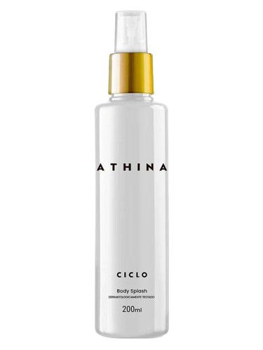 Frasco de Athina Body Splash, de Ciclo Cosméticos