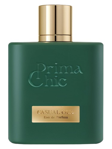 Frasco de Casual Oud, de Prima Chic