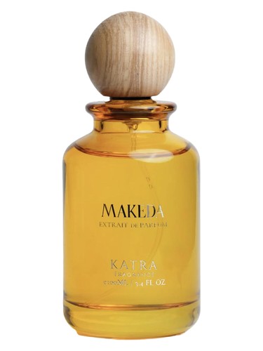 Frasco de Makeda, de Katra Fragrance