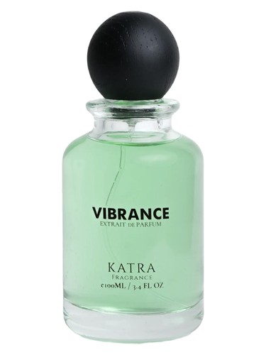 Frasco de Vibrance, de Katra Fragrance
