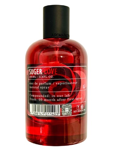 Frasco de Suger Love, de ARO-FAC Aroma Factory