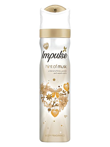 Frasco de Hint of Musk, de Impulse