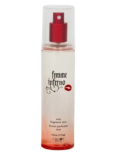 Frasco de Femme Inferno, de Calgon