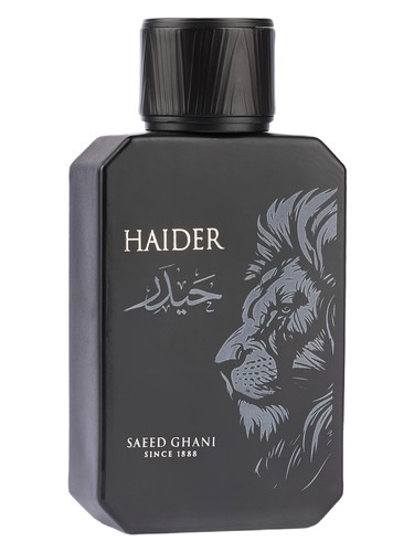 Frasco de Haider, de Saeed Ghani