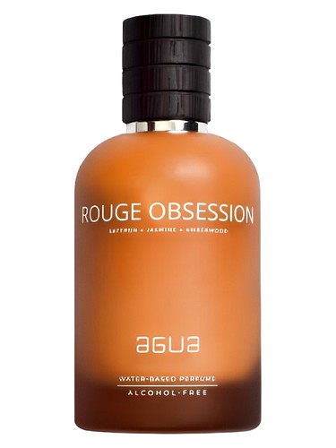 Frasco de Rouge Obsession, de Agua