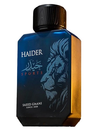 Frasco de Haider Sports, de Saeed Ghani