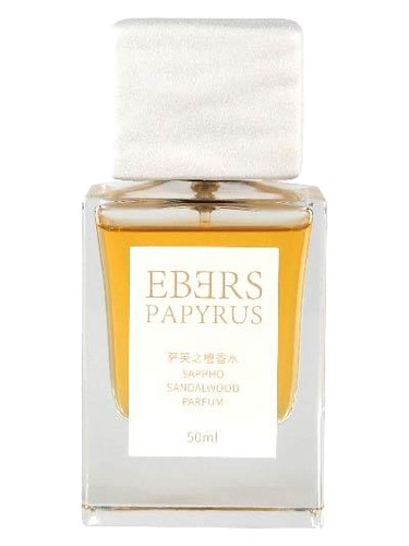 Frasco de Sappho Sandalwood, de Ebers Papyrus