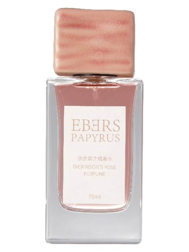 Frasco de Dickinson’s Rose, de Ebers Papyrus