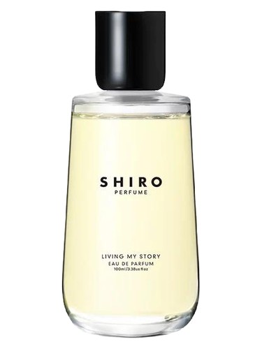 Frasco de Living My Story, de Shiro