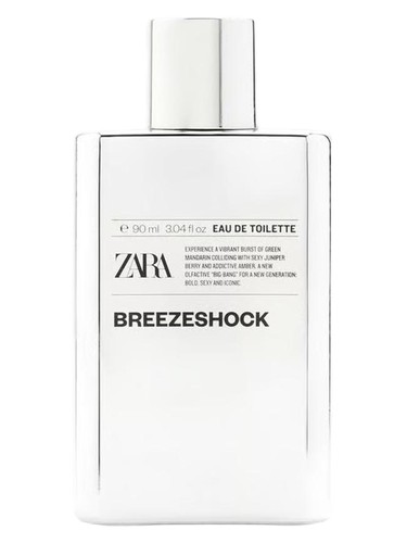 Frasco de Breezeshock, de Zara