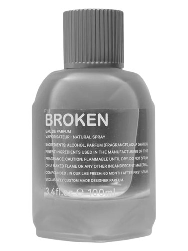 Frasco de Broken, de ARO-FAC Aroma Factory