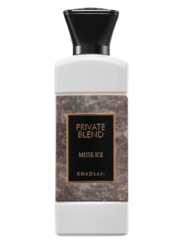 Frasco de Musk Ice, de Khadlaj Perfumes