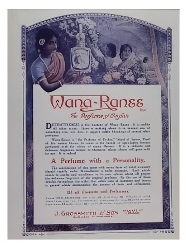 Frasco de Wana-Ranee, de Grossmith