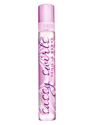 Frasco de Sassy Swirls Vanilla Berry — Avon