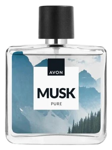 Frasco de Musk Pure, de Avon