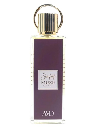Frasco de Scented Muse, de AMD Perfumes