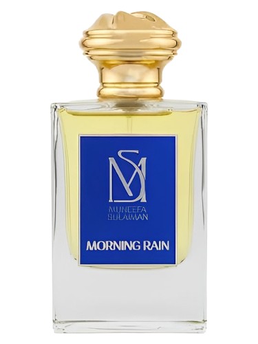 Frasco de Morning Rain, de Muneefa Perfumes