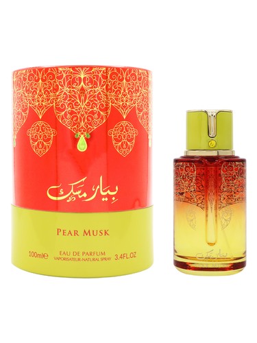 Frasco de Pear Musk, de Arabiyat Prestige