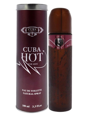 Frasco de Cuba Hot, de Cuba Paris