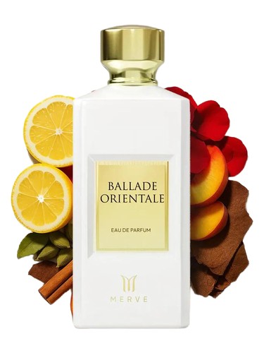 Frasco de Ballade Orientale, de Merve Perfumes