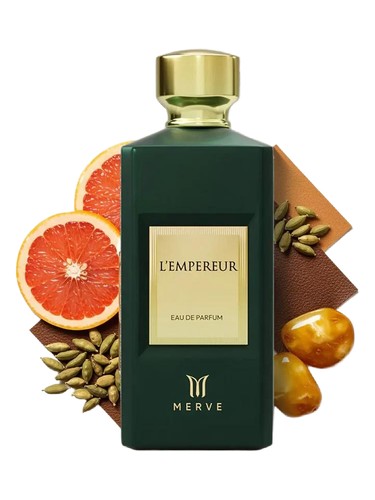 Frasco de L’Empereur, de Merve Perfumes