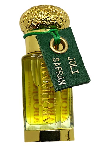 Frasco de Joli Safran, de ABOUJAMIL Perfumery