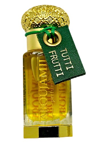 Frasco de Tutti Frutti, de ABOUJAMIL Perfumery