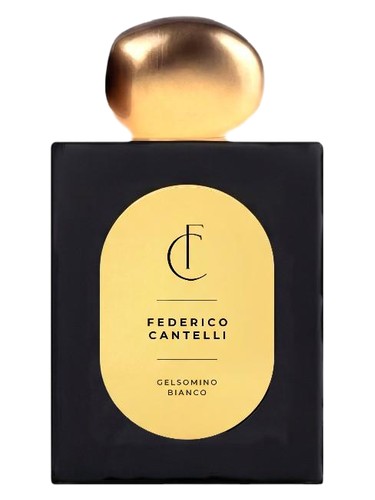 Frasco de Gelsomino Bianco Extrait de Parfum, de Federico Cantelli Exclusive Collection