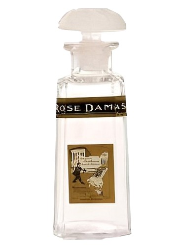 Frasco de Rose Damas, de Parfums Bichara