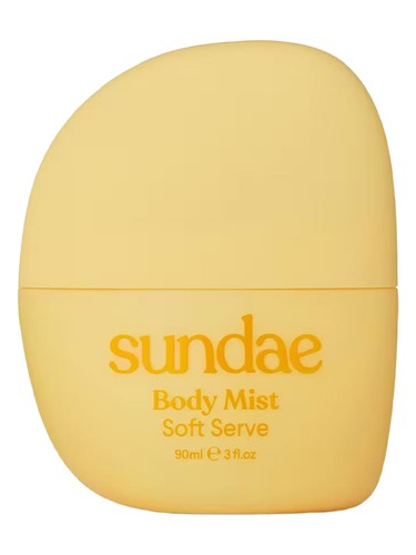 Frasco de Soft Serve Body Mist, de Sundae