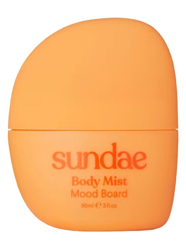 Frasco de Mood Board Body Mist, de Sundae