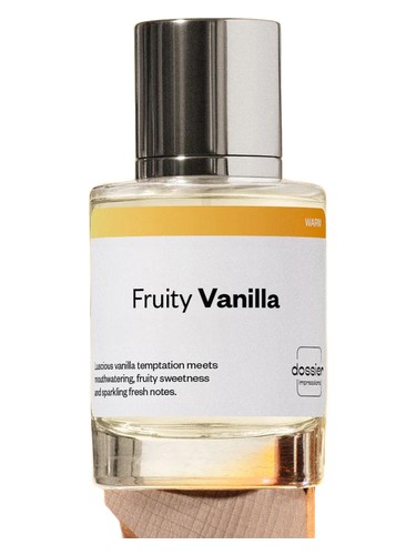 Frasco de Fruity Vanilla, de Dossier