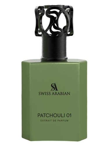 Frasco de Patchouli 01, de Swiss Arabian