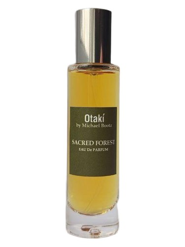 Frasco de Sacred Forest, de Otaki parfums by Michael Bootz
