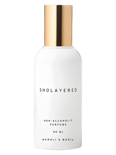 Frasco de Neroli & Basil, de Sholayered