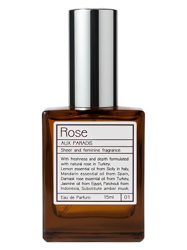 Frasco de Rose, de Aux Paradis