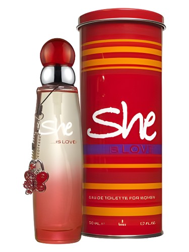 Frasco de She... is Love!, de Hunca