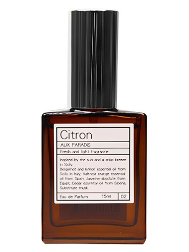 Frasco de Citron, de Aux Paradis