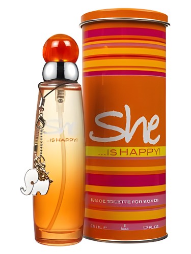 Frasco de She... is Happy!, de Hunca