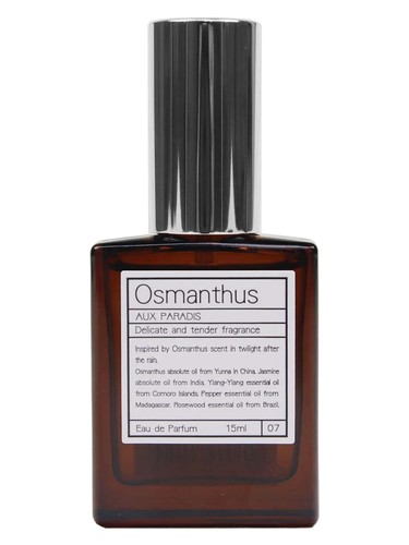 Frasco de Osmanthus — Aux Paradis