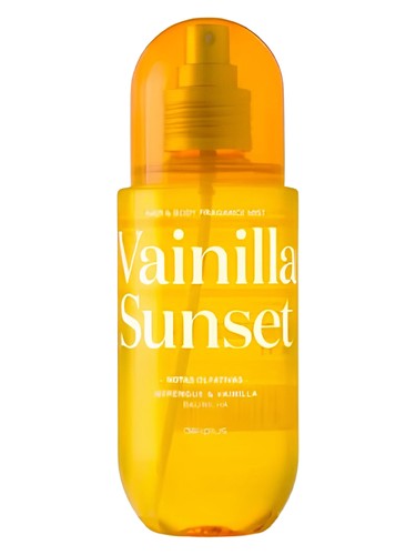 Frasco de Vanilla Sunset, de Mercadona
