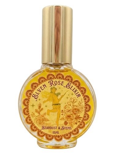 Frasco de Elven Rose Elixir, de Stardust & Stems