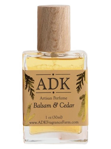 Frasco de Balsam & Cedar, de Adirondack Fragrance