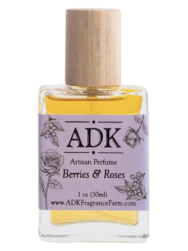 Frasco de Berries & Roses, de Adirondack Fragrance