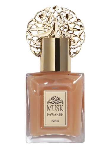 Frasco de Musk Fawakeh, de AMD Perfumes