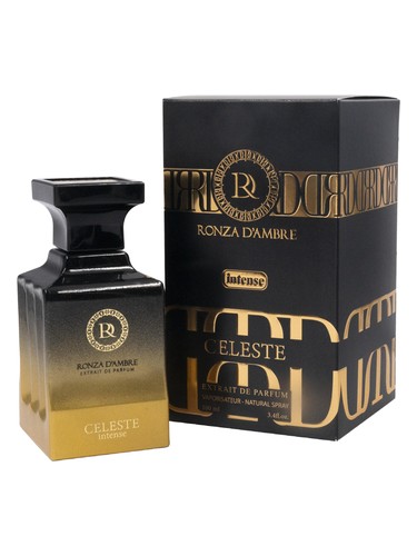 Frasco de Celeste Intense, de Ronza d'Ambre