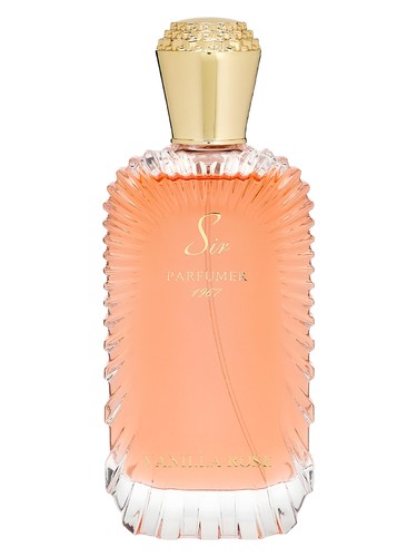 Frasco de Vanilla Rose, de Sir Parfumer DNA 2030